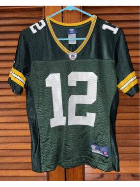 Green Bay Packers NFL Reebok On Field Aaron Rodgers NFL Women's Medium